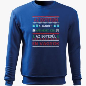 Az egyetlen ajándék belebújós pulóver