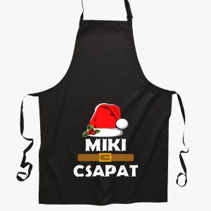 Mikulás csapat kötény