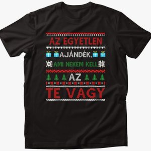 Te kellesz karácsonyi póló
