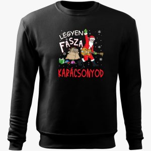 Legyen fasza karácsonyod belebújós pulóver