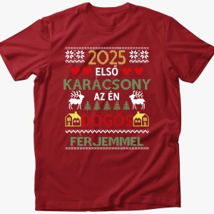 Első karácsony a dögös férjemmel póló
