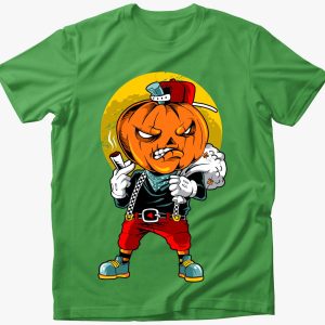 Halloween-i gengszter tökfej póló