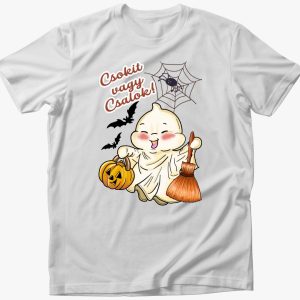 Halloween kis szellem gyerek póló