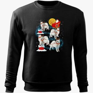 Mikulás kutyaszánon belebújós pulóver