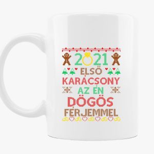 Első karácsony a férjemmel bögre