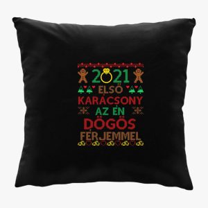 Első karácsony a férjemmel párna