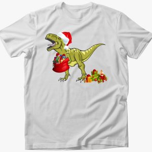 T-Rex karácsonyos póló