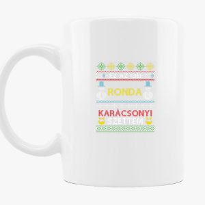 Ronda karácsonyi bögre