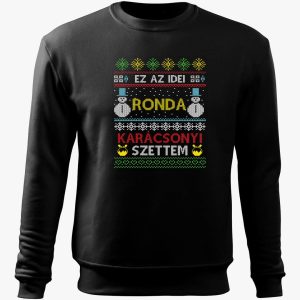Ronda karácsonyi belebújós pulóver