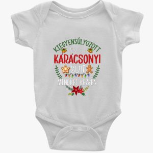 Karácsonyi diétázós body