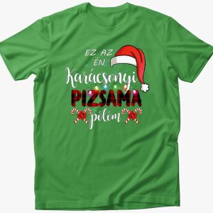 Karácsonyi pizsamám póló