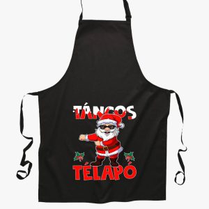 Táncos Télapó kötény