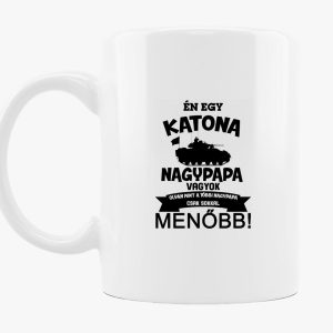 Katona nagypapa bögre