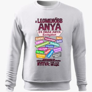 Menő anyuka belebújós pulóver