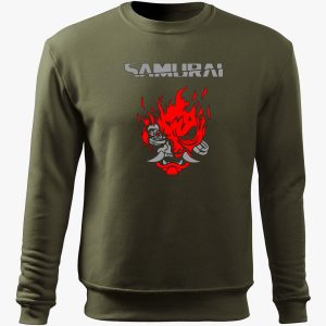 Cyberpunk Samurai belebújós pulóver