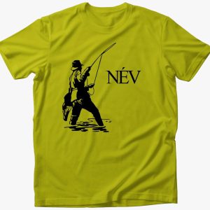 Horgász póló - SAJÁT névvel