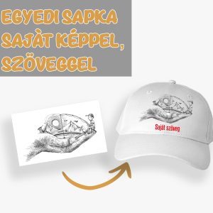 Egyedi baseball sapka saját képpel, szöveggel
